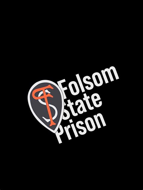 Folsom Prison Diagonal Text Badge Symbol Prison Cell Sleeveless