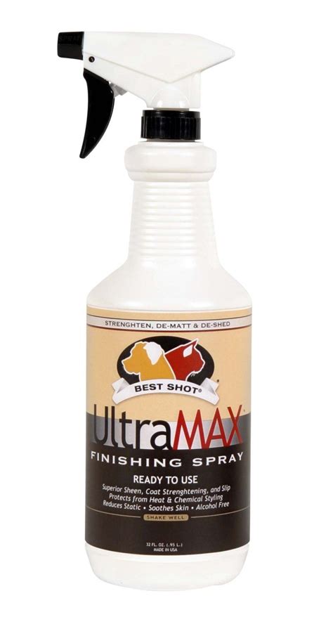 Best Shot Pet Ultramax Pro Finishing Spray Flea Spray For Dogs Cat