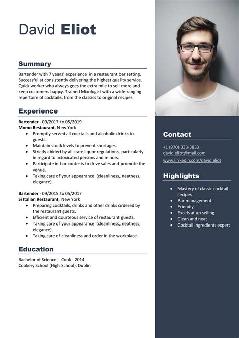 Resume For Job Pptx Templates