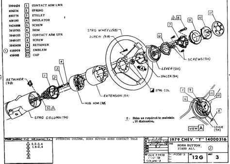Diagram 1985 Corvette Steering Column Diagram Wiring Schematic