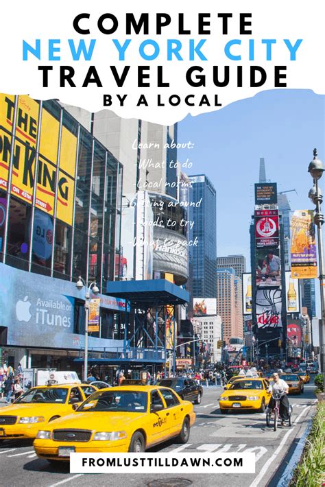 A Locals Ultimate New York City Travel Guide • Sarah Chetrits Lust