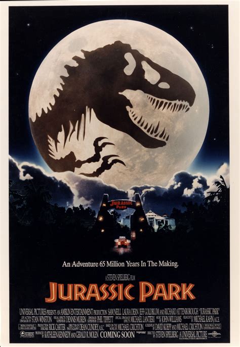 The Man Behind The Most Iconic Movie Posters Of The 80s And 90s Jurassic Park Poster Iconic