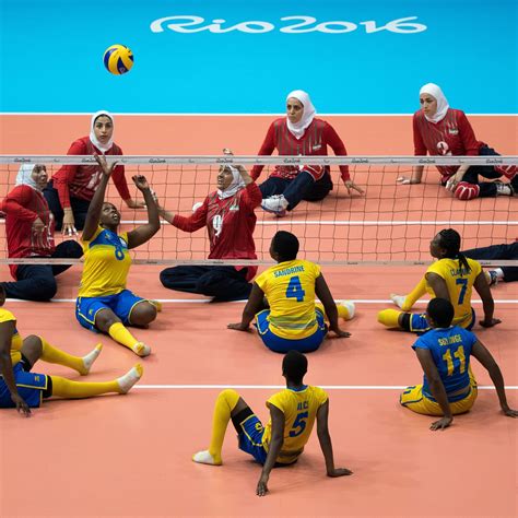pass set spike here s what you need to know about sitting volleyball at the paralympics