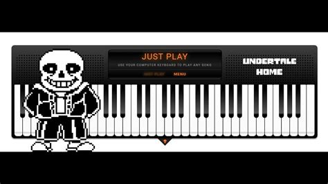 undertale ost 012 home virtual piano sheets acordes chordify