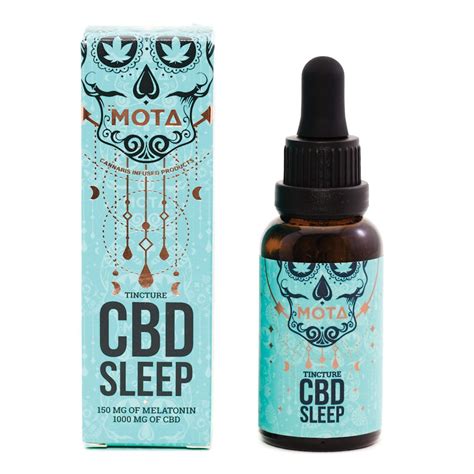 Mota Cbd Sleep Tincture Mohawk Medibles