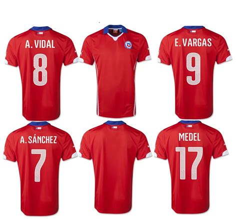 Football Suit Mens Soccer Jerseys Chile National Football Team