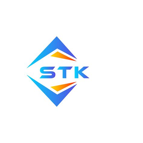 Stk Abstract Technology Logo Design On White Background Stk Creative