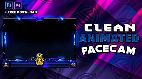 Animated Facecam Overlay Tutorial And Free Download Free Psdaep