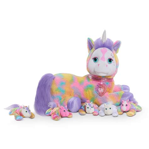 Unicorn Surprise Skyla Rainbow Stuffed Animal Unicorn And Babies