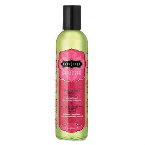 Kama Sutra Naturals Massage Oil Strawberry Scented
