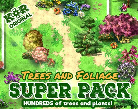 Kr Trees And Foliage Super Pack For Rpgs V2 By Kokoro Reflections