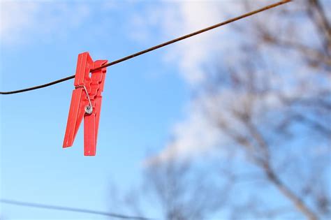 Rope Hanging Clothespin Clothes Line Outdoors Pikist