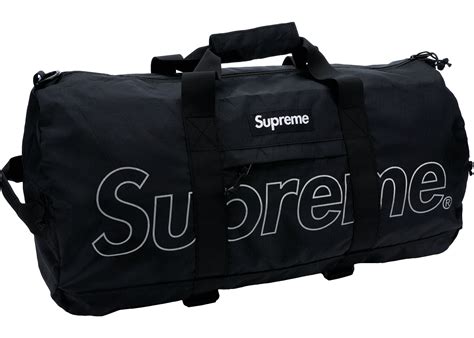 Supreme Duffle Bag Fw18 Black Fw18 Us