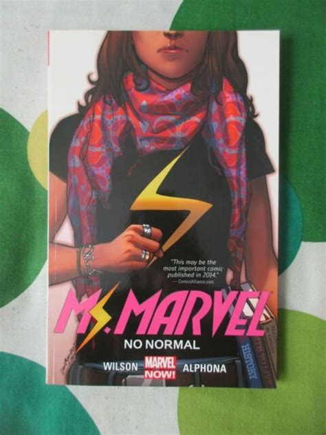 Ms Marvel Vol 1 No Normal By G Willow Wilson 2014 Paperback