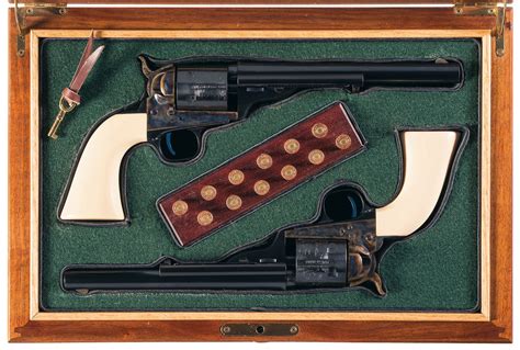 Consecutive Pair Of Colt Model 1871 1872 Open Top Revolvers Rock