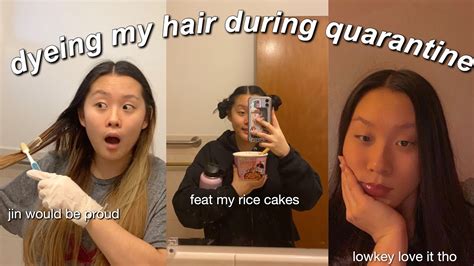 What happens when your child can't have the party or the outing they'd been looking forward to? dyeing my hair during quarantine - YouTube