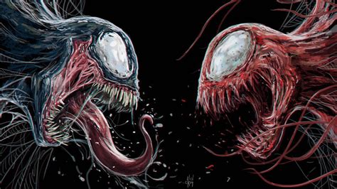 Venom Spider Man E Carnage In Questa Ispirata Fan Art Di Venom 2