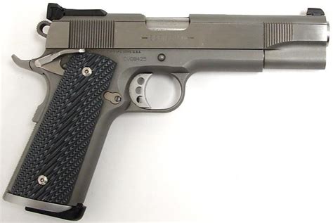 Colt 1991a1 Government 45 Acp Caliber Pistol Customized With Hybrid
