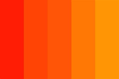 Red To Orange Color Palette Color Palette Color Palette Yellow Red