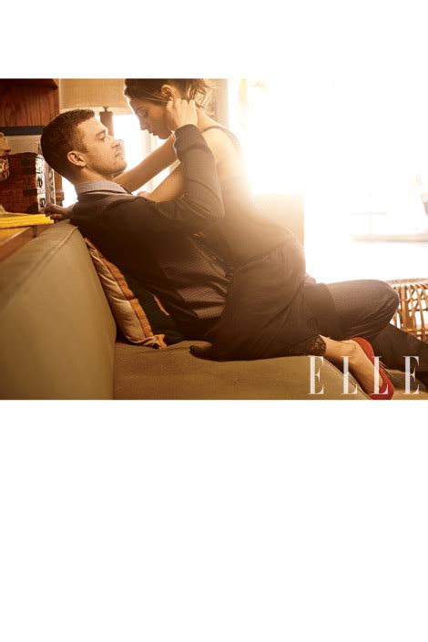 The Chic Spot Mila Kunis And Justin Timberlake Cover Elle S August 2011 Issue