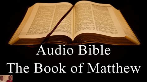 The Book Of Matthew NIV Audio Holy Bible High Quality And Best