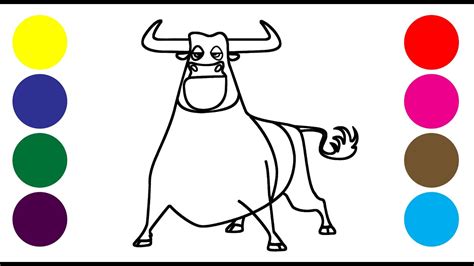 Ferdinand Movie Coloring Pages