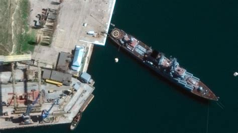 Russian Warship Sinks Following Explosion After Claimed Ukrainian Strike