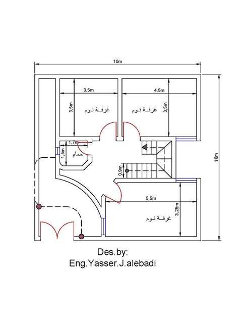 خرائط منازل 100 متر 1010 أفكار خلفية