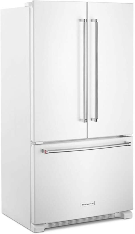 Kitchenaid Krfc300ewh 36 Inch Counter Depth French Door Refrigerator