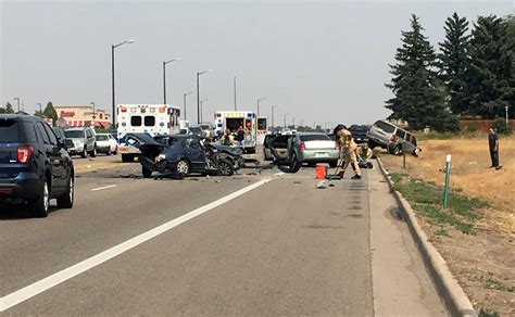 Three Vehicle Crash On Us 287 In North Loveland Sends At Least 2 To
