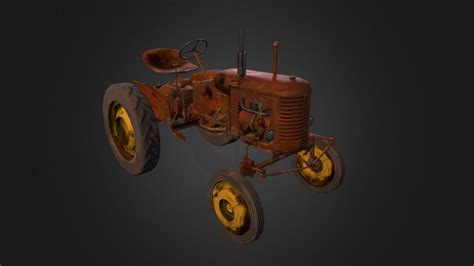 Tractor 3d Model By Beckgibson 5432597 Sketchfab