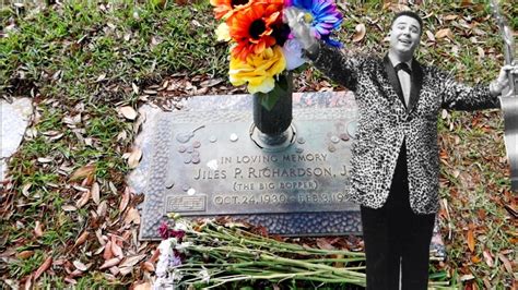 Grave Of The Big Bopper Jp Richardson Youtube
