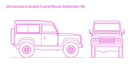 With transport defender trainer vrev 1070 you will gain: Land Rover Defender 90 Dimensions & Drawings | Dimensions.Guide