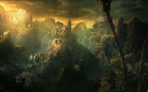 Download Fantasy Landscape Wallpaper Hd Pulse By Davidballard