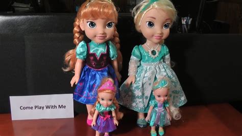 Elsa And Anna Toddlers Toy Dolls Video Presentation Review Frozen