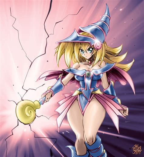 Dark Magician Girl Yu Gi Oh Duel Monsters Image By Thegoldensmurf