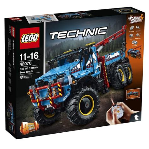 Lego® Technic Remote Control 6x6 All Terrain Tow Truck 42070 Catch