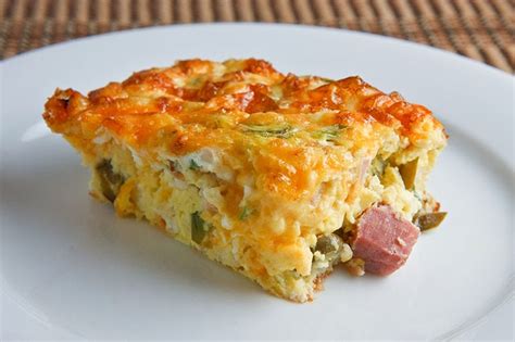 Ham And Cheese Egg Casserole On Closet Cooking