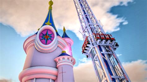 360 Vr Disneyland Freefall Tower Ride Virtual Reality Coaster 4k