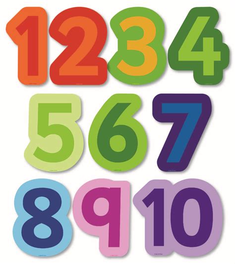 Megasize Cut Out Numbers