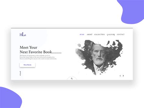 Historical Book Store Landing Page By Mahir Abrar Akash On Dribbble