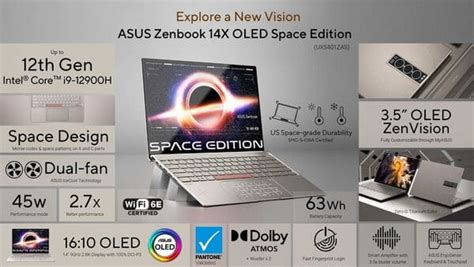 Asus Space Edition Zenbook 14x Oled Revealed With