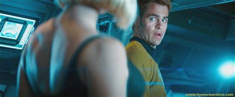 Naked Alice Eve In Star Trek Into Darkness