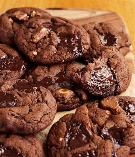 Double Chocolate Chunk Cookies With Hazelnut Scientifically Sweet