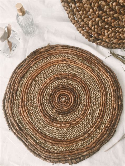 Natural Placemats Boho Placemats Table Decor Placemats Mix Etsy In