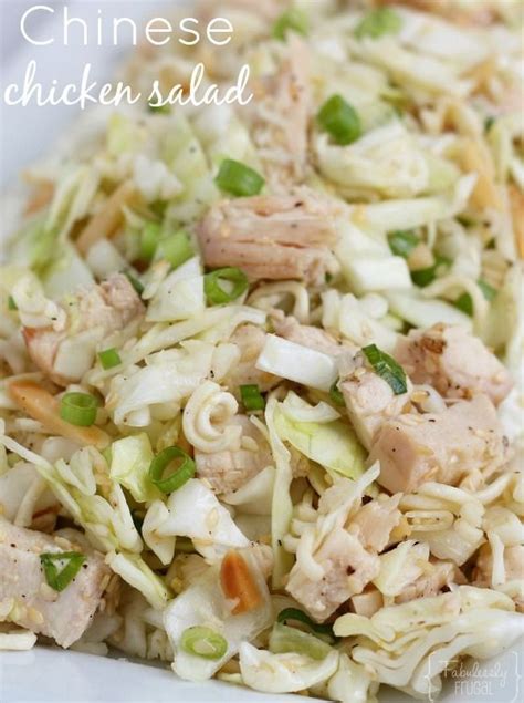 Chinese chicken salad is my favorite salad ever! Easy Chinese chicken salad with Ramen noodles! You can serve it as the main dish or a ...