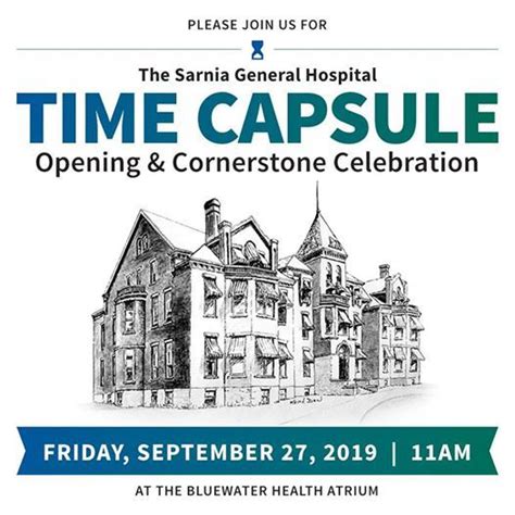 Time Capsule Opening And Cornerstone Celebration Bluewater Health
