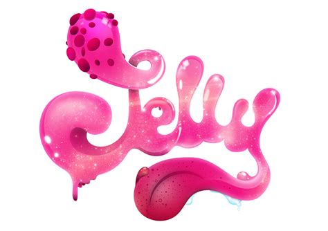 Create Digitally Illustrated Jelly Type