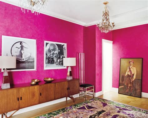 Spring Fashion At Home By Elle Decor Pop Of Pink Love Happens Blog