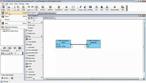 Generate Erd Relationship From Uml Association In Class